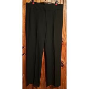 Talbots women’s signature dress pants trousers business black  size 8